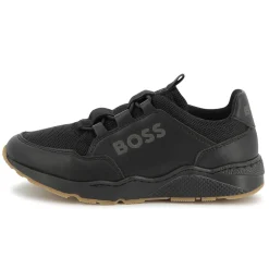 New BOSS Baskets à lacets élastiqués BLACK
