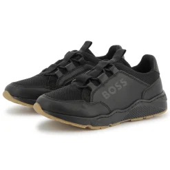 New BOSS Baskets à lacets élastiqués BLACK