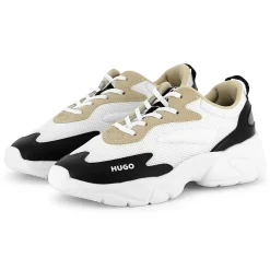 Best HUGO Baskets lacées bimatières BLANC