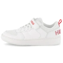 Sale HUGO Baskets lacées et fermeture par bandes auto aggrip BLANC