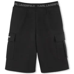 Best KARL LAGERFELD KIDS Bermuda à poches BLACK