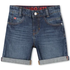 Best HUGO Bermuda en jean 5 poches DBLE STONE+BROSSAGE