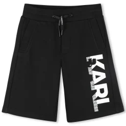 Best KARL LAGERFELD KIDS Bermuda élastiqué BLACK