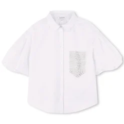 Discount LANVIN Blouse à manches bouffantes BLANC