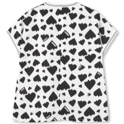 Clearance DKNY Blouse manches courtes BLANC NOIR