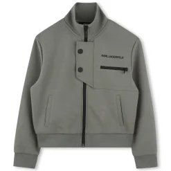 Best KARL LAGERFELD KIDS Cardigan de jogging VERT MEKONG