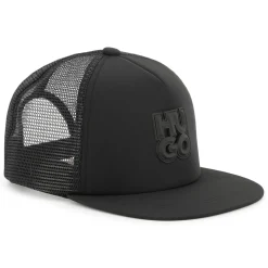 Sale HUGO Casquette bi-matières BLACK