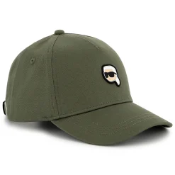 Sale KARL LAGERFELD KIDS Casquette réglable VERT MEKONG