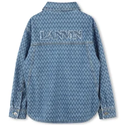 Clearance LANVIN Chemise en jean à motifs DOUBLE STONE