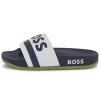 Online BOSS Claquettes BLANC
