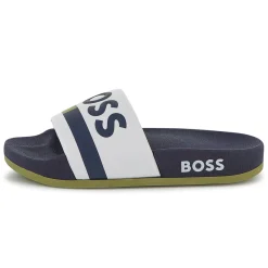 Online BOSS Claquettes BLANC