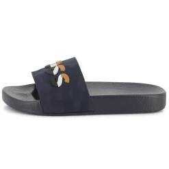 Online BOSS Claquettes BLEU CARGO