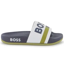 Online BOSS Claquettes BLANC