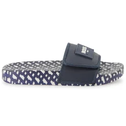 Online BOSS Claquettes à fermeture par bandes auto aggripantes BLEU CARGO