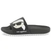 New KARL LAGERFELD KIDS Claquettes à motif BLACK