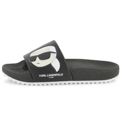 New KARL LAGERFELD KIDS Claquettes à motif BLACK