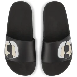 New KARL LAGERFELD KIDS Claquettes à motif BLACK