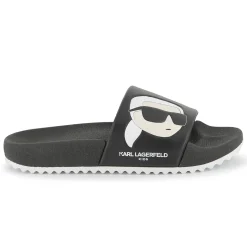 New KARL LAGERFELD KIDS Claquettes à motif BLACK