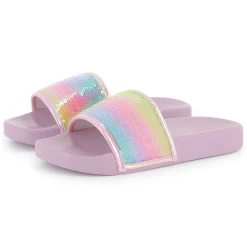 Best BILLIEBLUSH Claquettes à sequins irisés VIOLINE