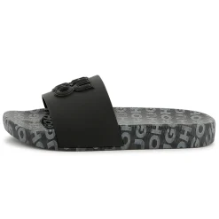 Sale HUGO Claquettes badgées BLACK