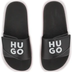 Best HUGO Claquettes bicolores BLACK