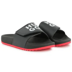 Best HUGO Claquettes bicolores BLACK