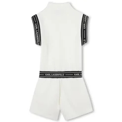 New KARL LAGERFELD KIDS Combinaison à manches courtes CHALK