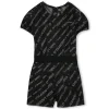 Clearance KARL LAGERFELD KIDS Combinaison short DENIM GREY
