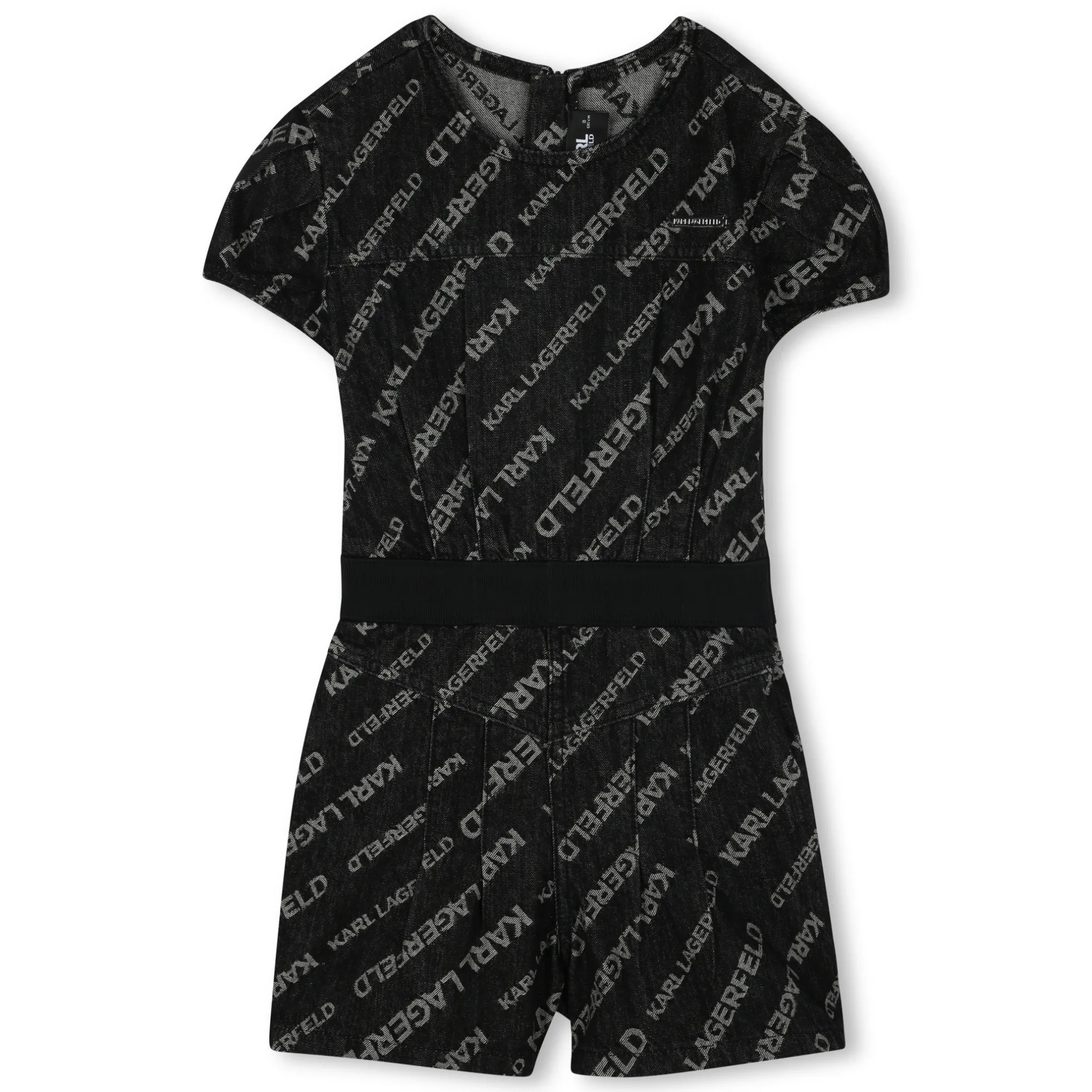 Clearance KARL LAGERFELD KIDS Combinaison short DENIM GREY