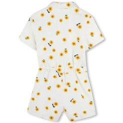 Fashion KENZO KIDS Combi-short en coton OFFWHITE