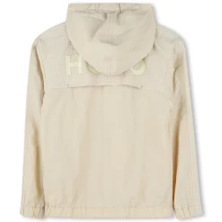 Sale HUGO Coupe-vent zippé à capuche NET