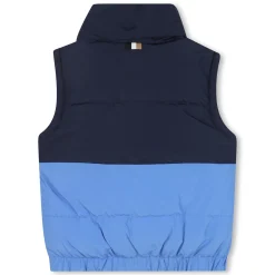 Hot BOSS Doudoune sans manche BLEU CARGO