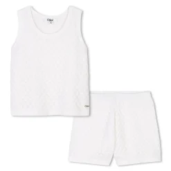Outlet CHLOE Ensemble débardeur et short OFFWHITE