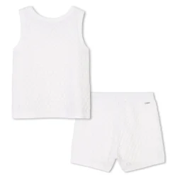 Outlet CHLOE Ensemble débardeur et short OFFWHITE