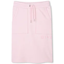 Best GIVENCHY Jupe droite en molleton MARSHMALLOW