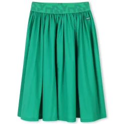 Clearance DKNY Jupe midi à taille élastiquée CHARTREUSE
