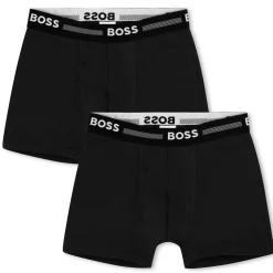 New BOSS Lot de 2 boxers BLACK