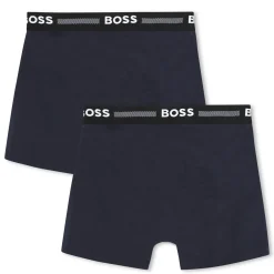 Fashion BOSS Lot de 2 boxers BLEU CARGO