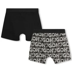 New HUGO Lot de 2 boxers en coffret BLACK