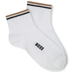Outlet BOSS Lot de 2 paires de chaussettes basses BLANC