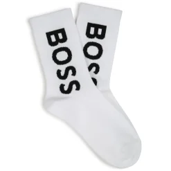 Clearance BOSS Lot de 2 paires de chaussettes BLANC