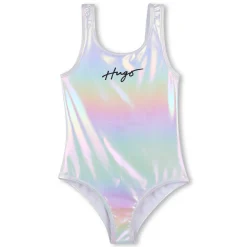 Best HUGO Maillot de bain 1 pièce LAME ARGENT