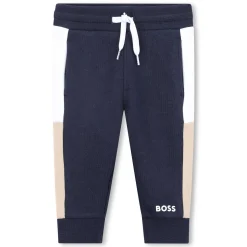 Fashion BOSS Pantalon de jogging molletonné BLEU CARGO