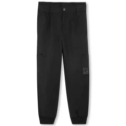 Sale HUGO Pantalon fluide à poches BLACK