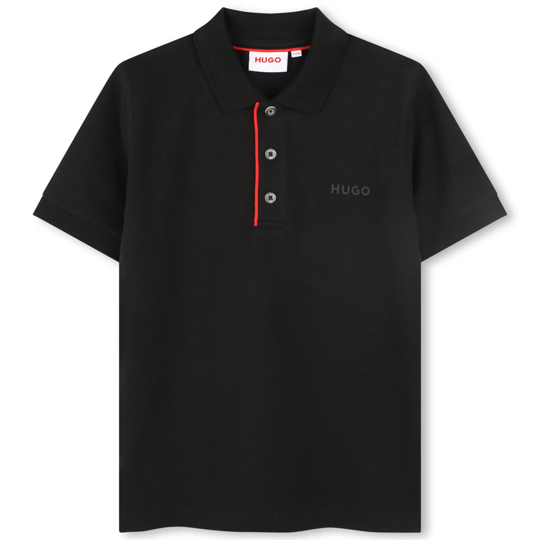 Online HUGO Polo manches courtes BLACK