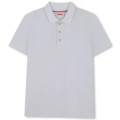 Sale HUGO Polo manches courtes BLANC