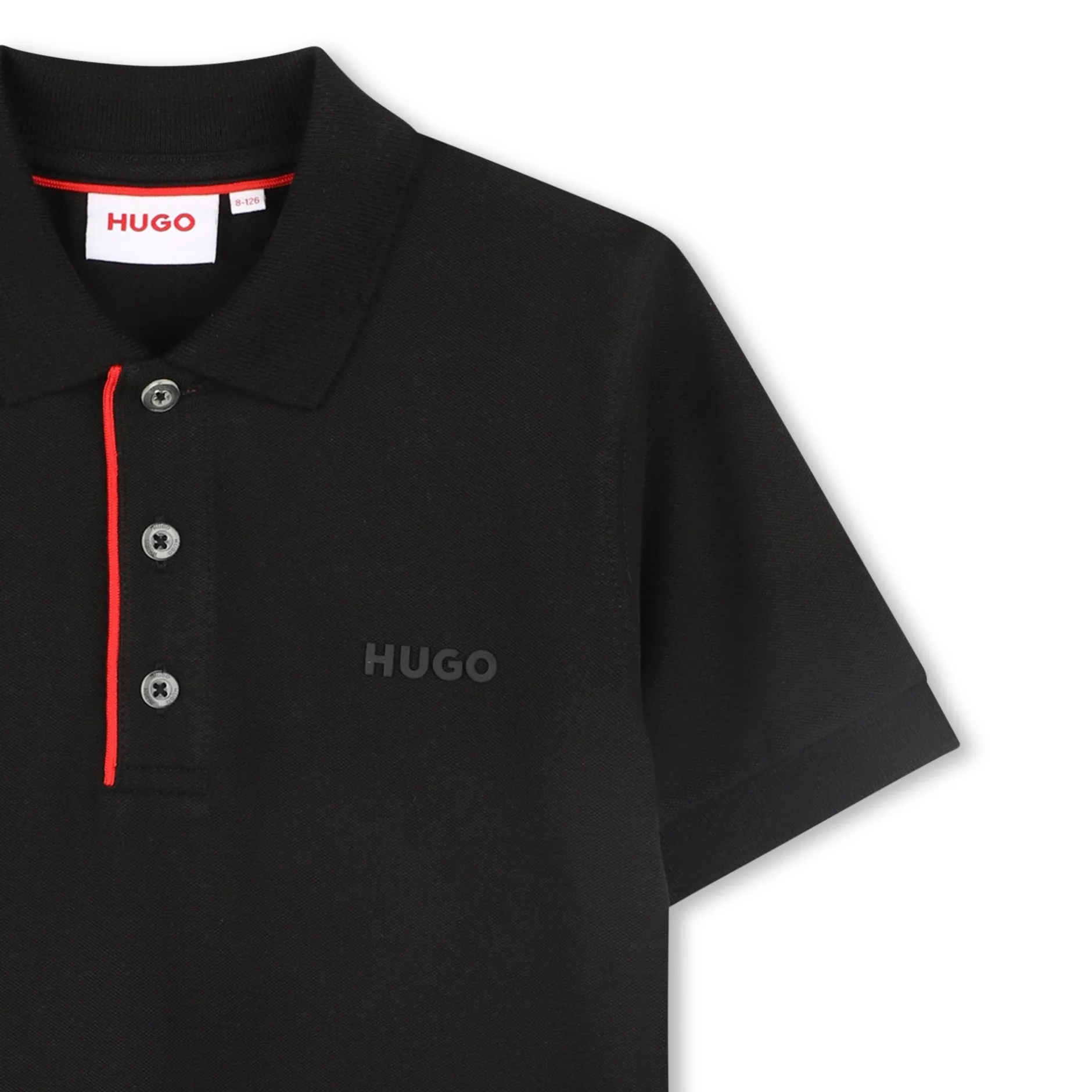 Online HUGO Polo manches courtes BLACK
