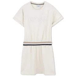 Discount BOSS Robe à manches courtes VANILLE