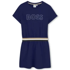 Clearance BOSS Robe à manches courtes BLEU CARGO