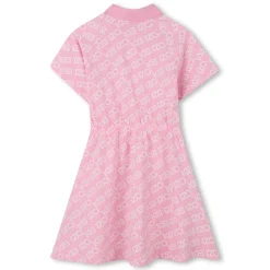 Sale KENZO KIDS Robe polo manches raglan ROSE FRIANDISE